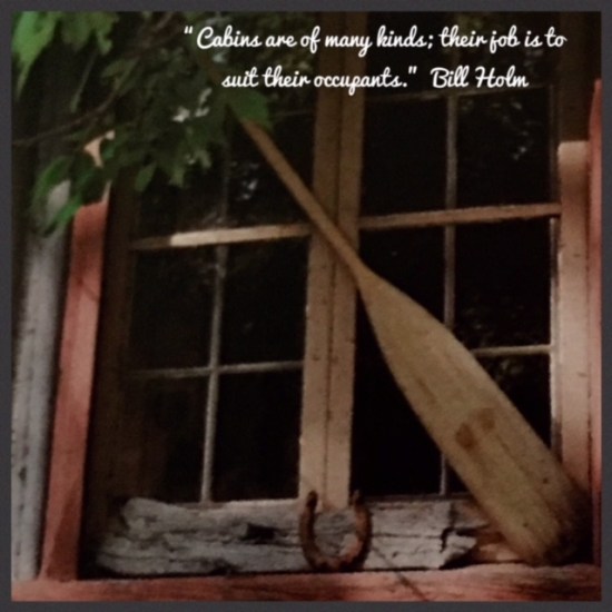 Cabins are of many kinds ...