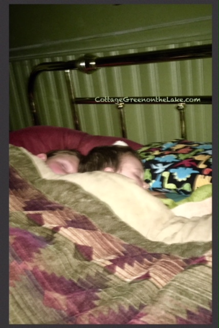 bedtime at Grandma's