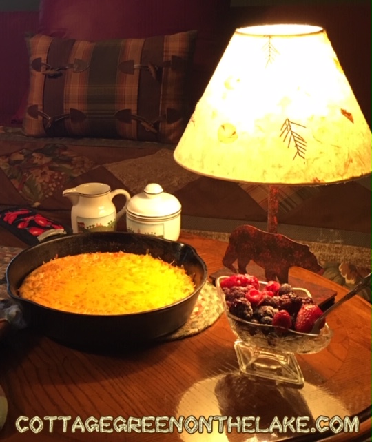 Breakfast “out of bed” and 2 Delicious Recipes … “Bell Pepper, Onion and Mushroom Medley” and “Breakfast Frittata”